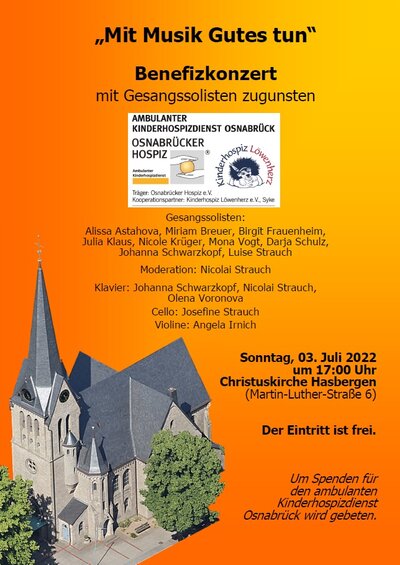 Plakat Benefizkonzert