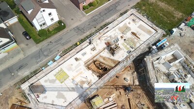 Gebäude B - Luftbild