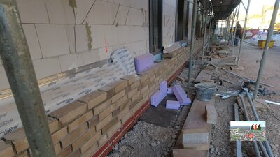 Verblendmauerwerk Haus B