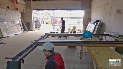 Fenstermontage Haus A