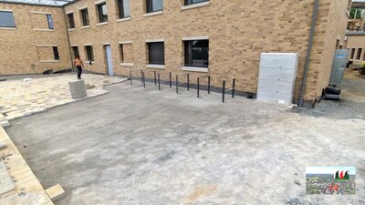 Pflasterarbeiten Parkplatz