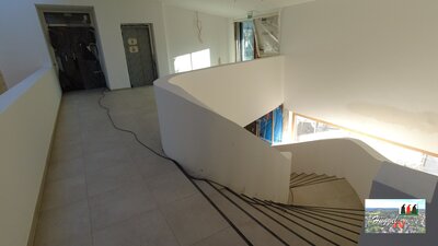 Treppenanlage Foyer Haus B