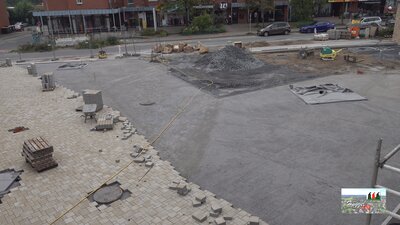 Pflasterarbeiten Platz