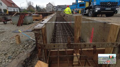 Fundamentschalung Haus B