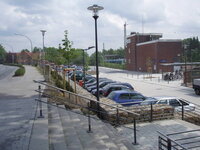 Bahnhof nach der Umgestaltung Ansicht 3