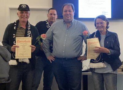 Franz Meyer, Holger Lücke, Sören Korf, Birgit Wöhltjen