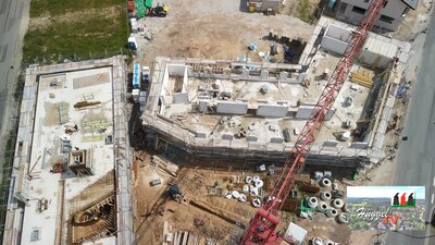 Gebäude C - Luftbild