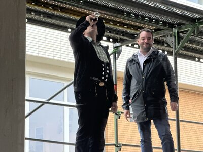 Richtfest Schulmensa 2