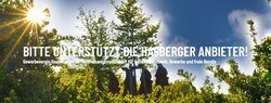 Bitte unterstützt die Hasberger Anbieter