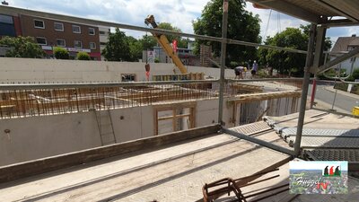 Fertigdeckenmontage Haus A