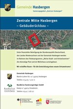 Zentrale Mitte Hasbergen - Gebäuderückbau