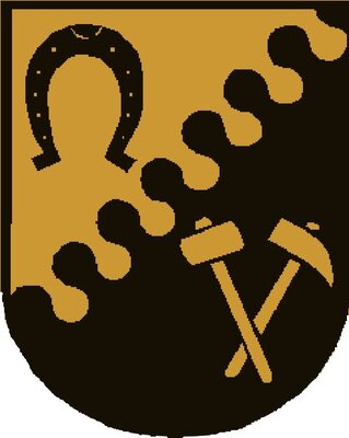 Wappen aus Druckerei