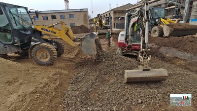 Pflasterarbeiten Parkplatz