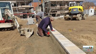 Pflasterarbeiten Parkplatz