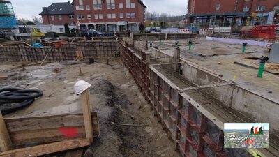 Fundamentbeton Haus C