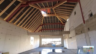 Dachkonstruktion Haus A