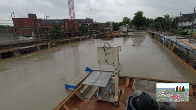Beton Erdgeschossdecke Haus B - 21. KW