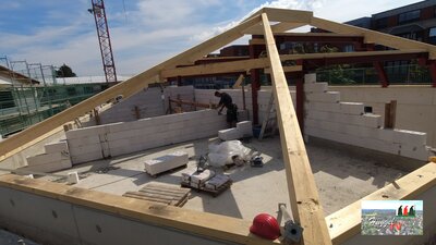 Mauerarbeiten Haus A