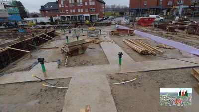 Sauberkeitsschicht Haus C 