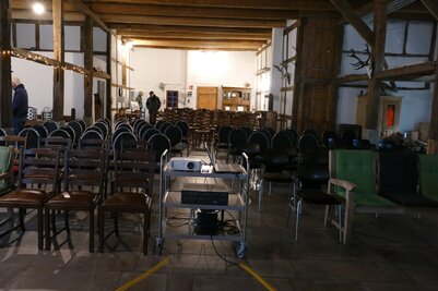 Die Vorbereitungen laufen zum Kino