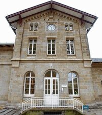 Bahnhofsgebäude nach Umbau