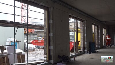 Fenstermontage Gastronomie Haus C 