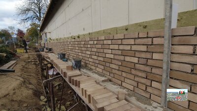 Verblendmauerwerk Haus A