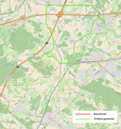 Umleitung Phase1 Umleitung Phase1