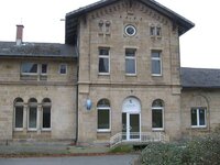 Bahnhofsgebäude vor Umbau