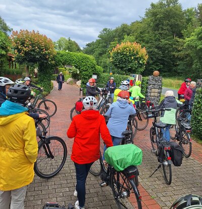 Abfahrt bei Kemken Abfahrt bei Kemken