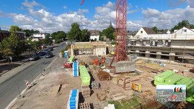Überblick Platz, Haus A und B