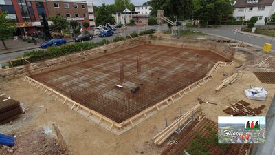 Bewehrung Sohle und Wandanschlüsse Haus A - 22- KW