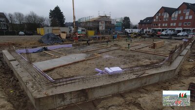 Streifenfundament Haus C