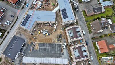 Montage Verbindungsbrücke