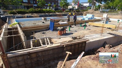 Streifenfundamente Haus A - 18. KW