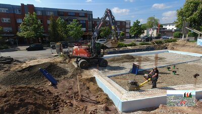 Erdarbeiten Haus A - 19. KW