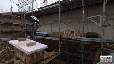 Verblendmauerwerk Haus A