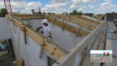 Betonage Ringbalken Haus C