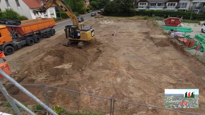 Erdarbeiten Nachbargrundstücke