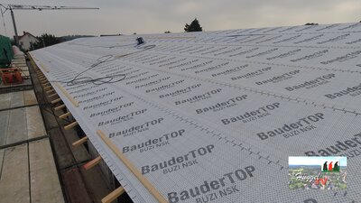 Dachverschalung Haus B