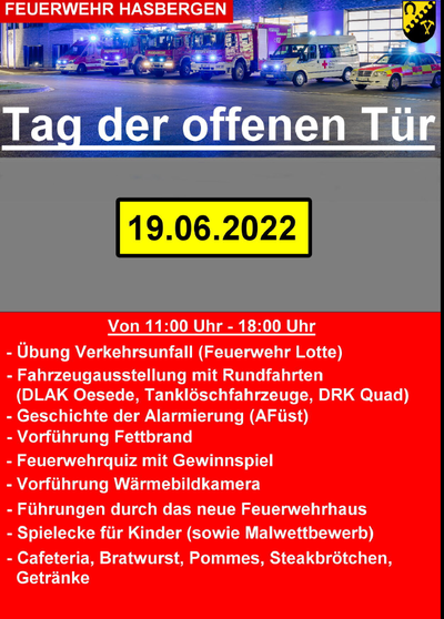 Tag der offenen Tür Feuerwehr