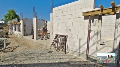 Eingangsbereich Haus B - 16. KW