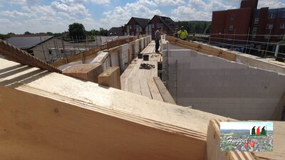 Betonage Ringbalken Haus C